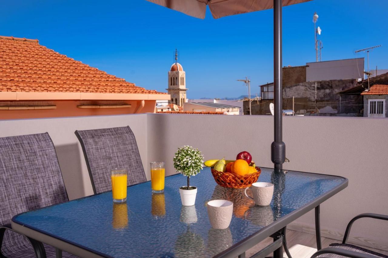White & Gray Apartment Rethymno  Exterior photo